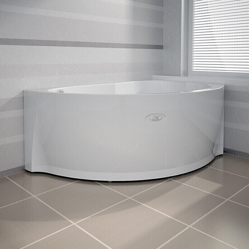 VANNESA Модерна 160х100 Акриловая ванна  (левосторонняя), фронтальная панель, каркас	+Слив-перелив		