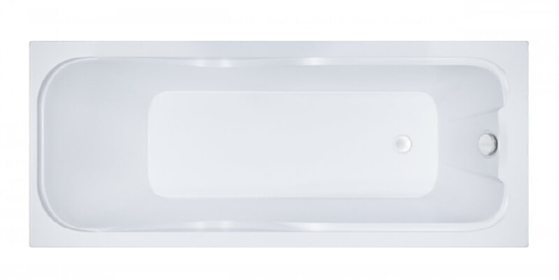 Triton КЭТ Ванна акриловая 150*70  со сливом-переливом, панелью фронтальной  и каркасом
