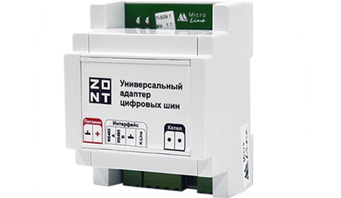 ZONT Адаптер универсальный цифровых шин (DIN)V.02