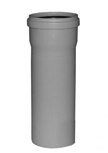 Труба канализационная серая 110 (110х1000)