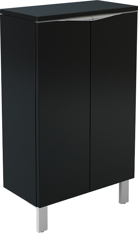 VERONA Urban шкаф средний 60 напольный, 2 двери капучино, UR414, (60*34,5*106) софт тач