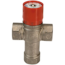 GIACOMINI Клапан 3/4" термосмесит.R156 (диап. 38-60 С , Kv-2,0),ручной , внутр/внут