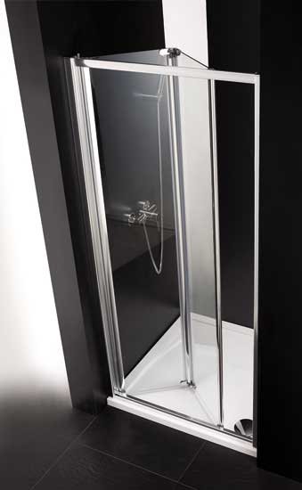 Cezares Дверь в проём ANIMA-W-BS-80-C-Cr (800x19500) прозрачное стеклое, складная