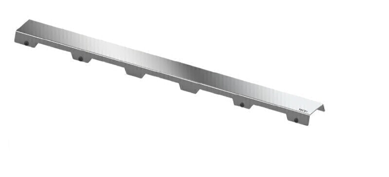 TECE Панель ТЕСЕdrainlinе „steel II“ для слива, из нержавеющей стали,900 мм матовая, прямая 6 009 83