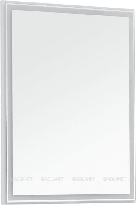 AQUANET Зеркало Nova Lite 60 LED цв. бел. глянец (242620)