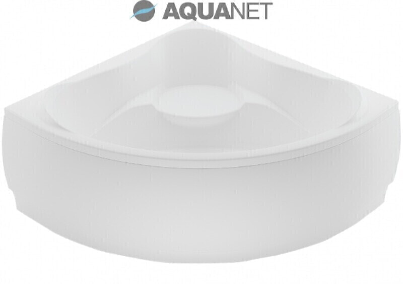 AQUANET MALTA NEW Ванна акриловая 150*150 со сливом переливом, панелью фронтальной и каркасом