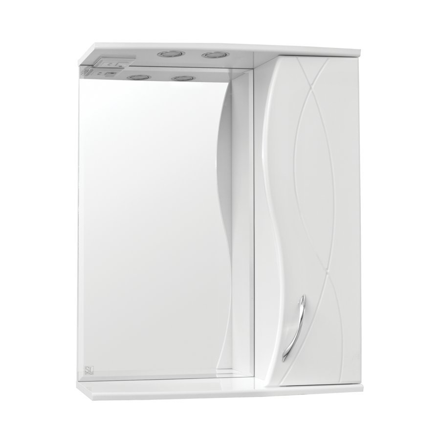 Style Line Зеркало-шкаф Амелия 650/С со светильником