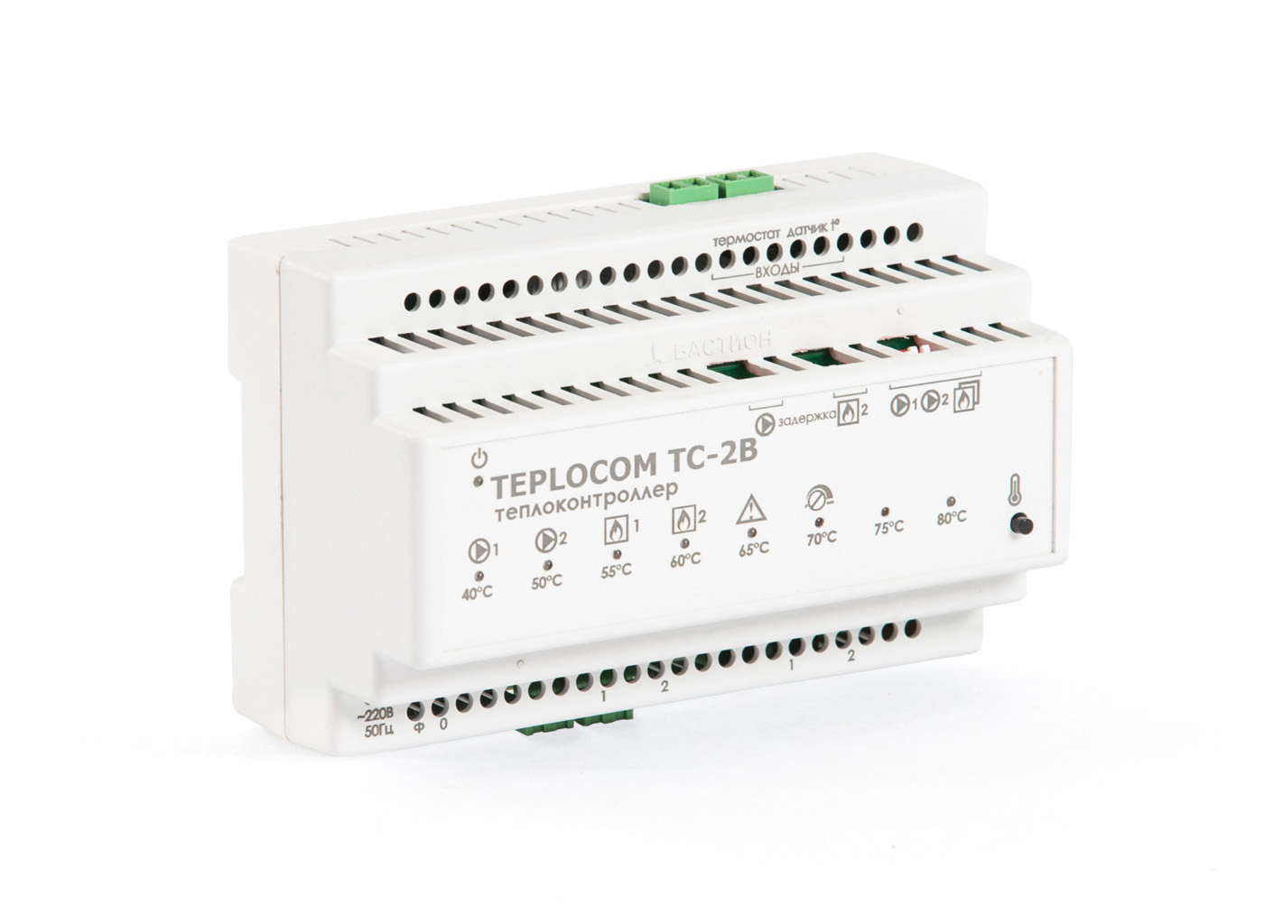 Teplocom Теплоконтроллер для каскада котлов КАСКАД TC-2B