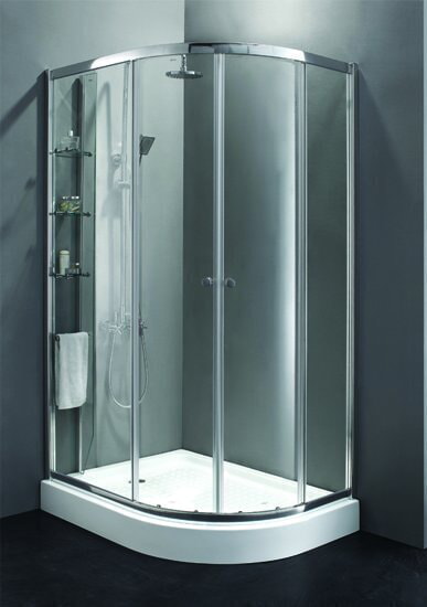 Cezares Душевой угол ANIMA-W-RH-2-120/90-C-Cr-L (1200x900x2000), прозрачное стекло, левое исполнение