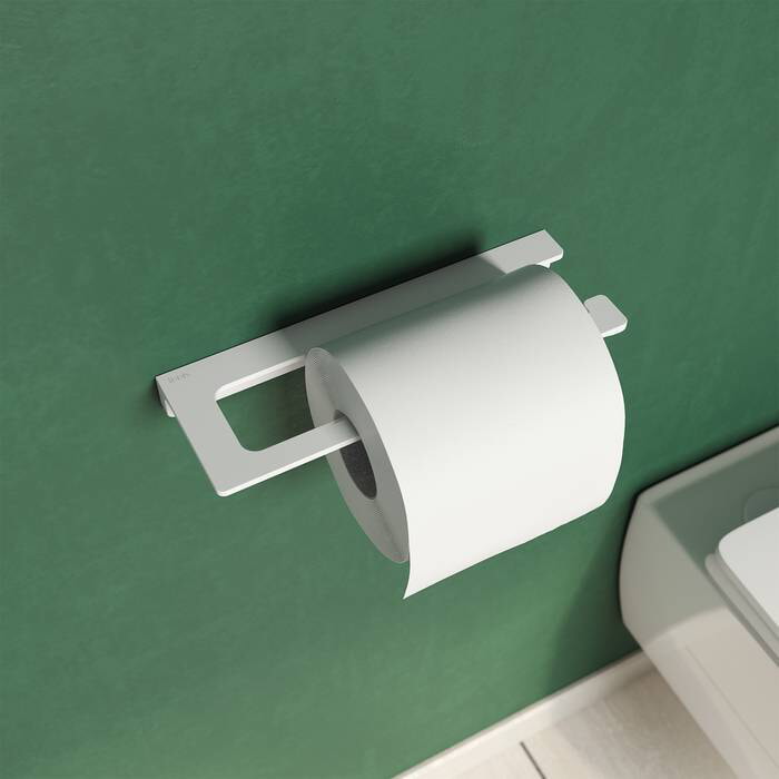 IDDIS Slide SLIWT00i43 Держатель туалетной бумаги БЕЛЫЙ МАТ.