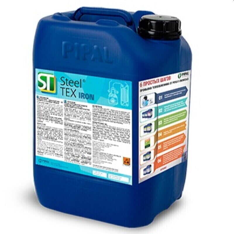 SteelTEX Жидкость ® INOX (10кг) для промывки теплообменников