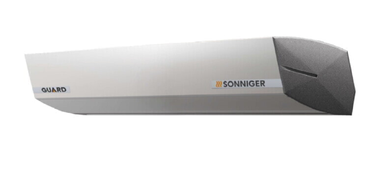 Sonniger Воздушно-тепловые завесы с эл. нагревом PTC, GUARD100E (0-4-7 кВт, 2000м3/ч)