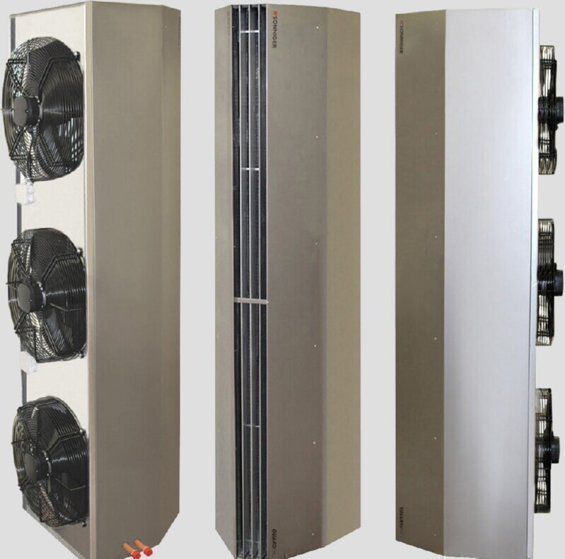 Sonniger Воздушно-тепловые завесы с водяным нагревом GUARDPRO 150W (8-20 кВт, 6500м3/ч)