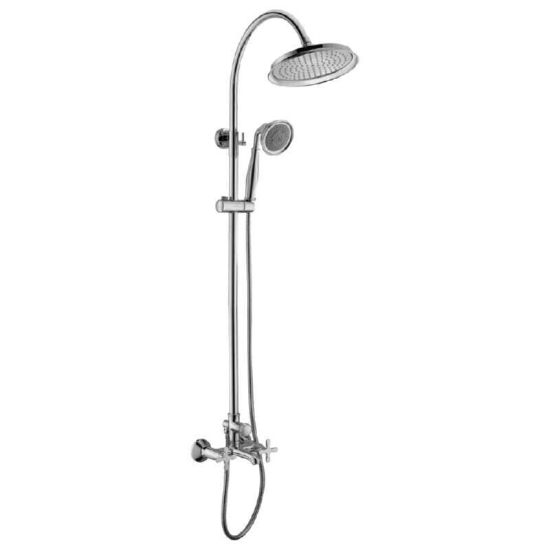 Lemark DUETTO LM5762C Смеситель-гарнитур для ванны и душа, с верхним и ручным душем