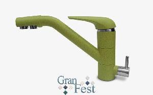 Gran Fest Смеситель GF Base 2624 с краном для питьевой воды ПЕСОЧНЫЙ