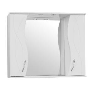 Style Line Зеркальный шкаф Амелия 1000/С со светильником