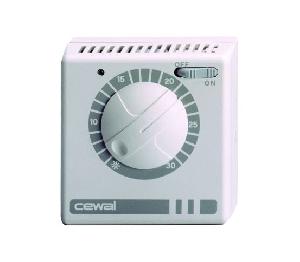 CEWAL Термостат комнатный CEWAL RQ20 (с индикатором функц.)