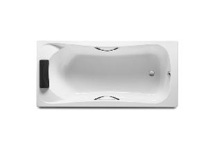 ROCA Акриловая прямоугольная ванна BeCool 190*90 (ZRU9303020) с монтажным комплектом и фронтальной панелью