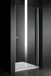 Cezares ELENA-B1-90-P-Cr-(R) , дверь для душа, стекло матовое. (состоит из:Дверное полотно ELENA-90-P-Cr-R + Магнитный профиль универсальный пристенныйVE-WLM-Cr)